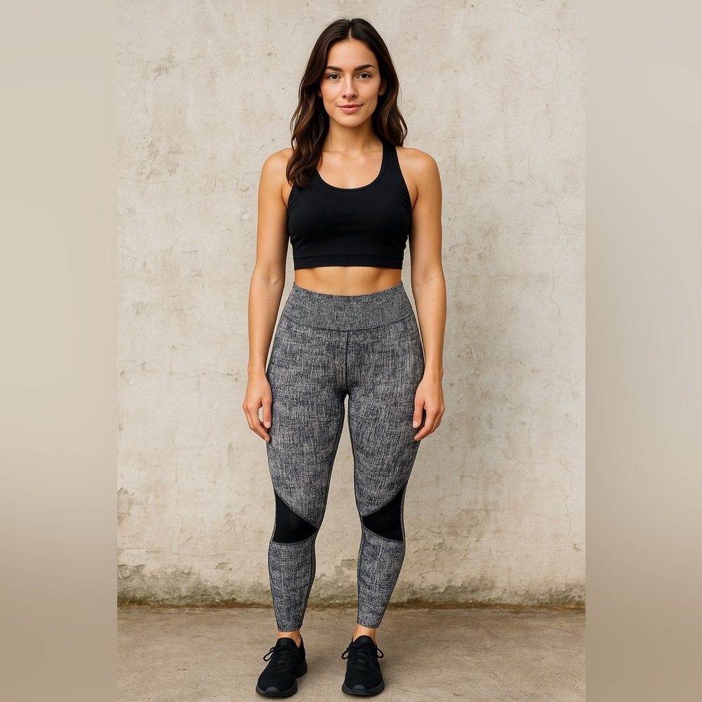 C-MODE High Waist Tummy Control Leggings Size OS